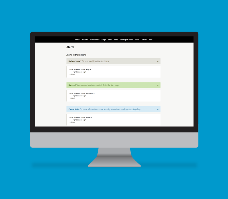UI Components for Golfpac sites