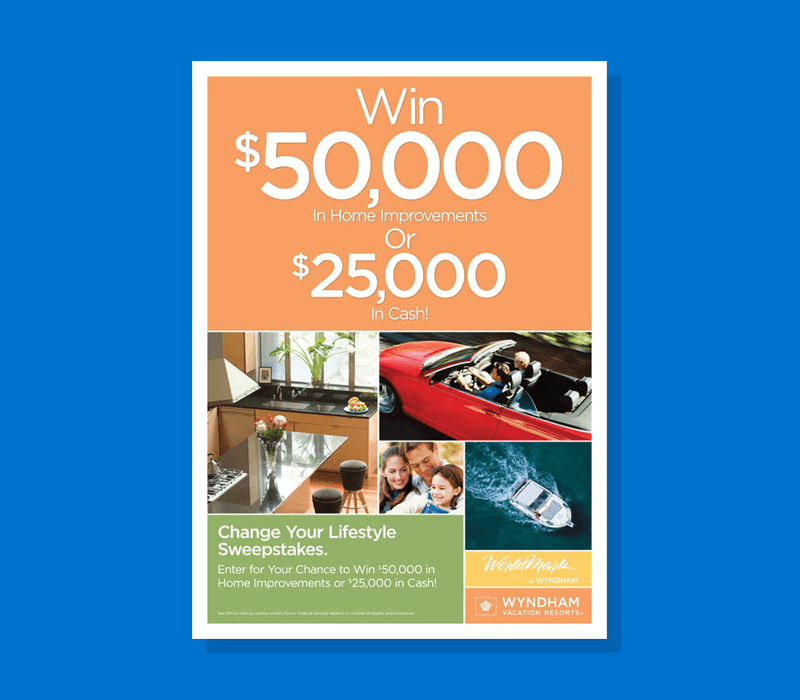 Poster for Change Your Lifestyle Sweepstakes