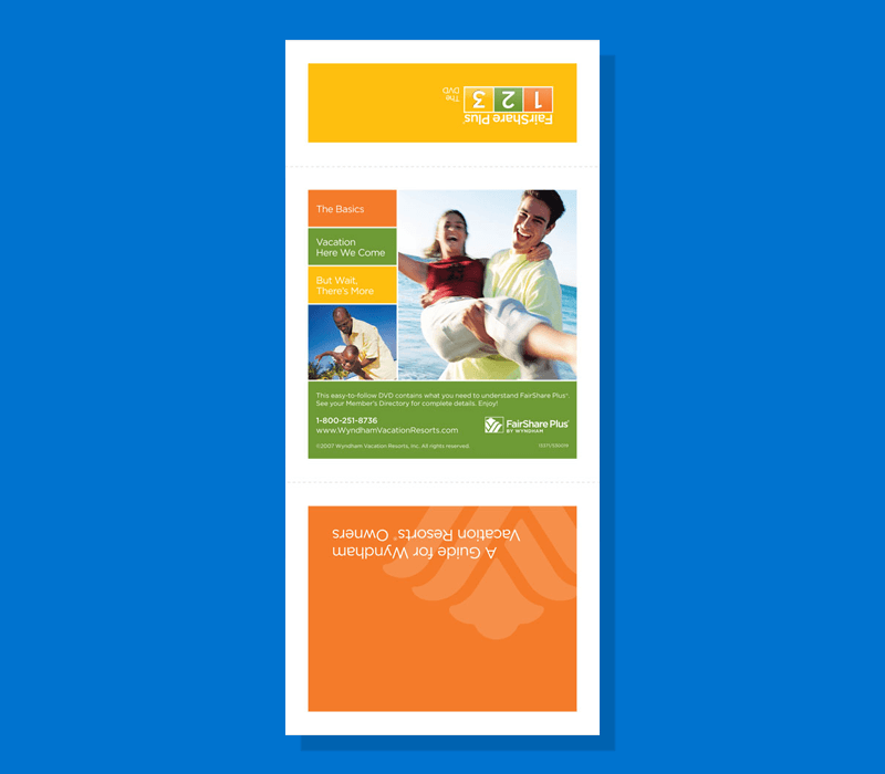 DVD Sleeve for FairShare Plus® 1–2–3 Program